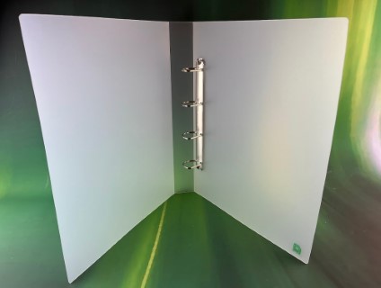 A3 Portrait Polypropylene Ring Binder 40mm Spine with 25mm 4 D ring