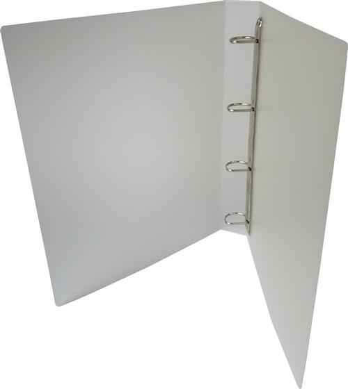 A4 Portrait Polypropylene Ring Binder, 750 micron cover with 25mm 4 D ring