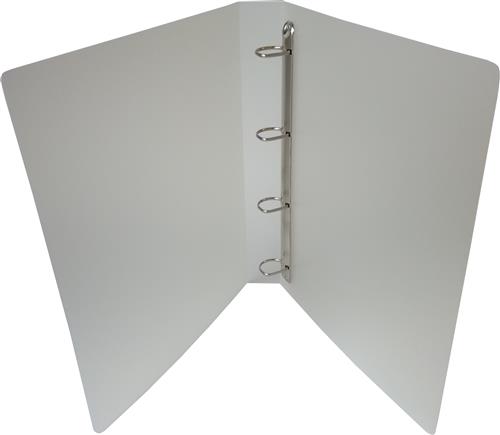 A4 Portrait Polypropylene Ring Binder, 1100 micron cover with 25mm 4 D ring
