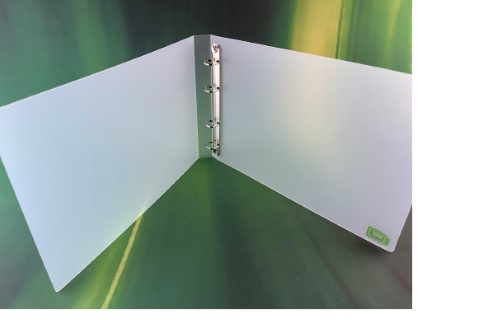 A4 Landscape Polypropylene Ring Binder 750 micron cover with 15mm 4 D ring