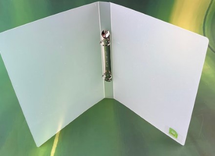 A5 Portrait Polypropylene Ring Binder with 20mm 2 round ring 