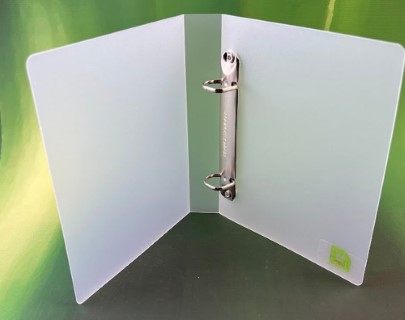 A6 Portrait Polypropylene Ring Binder 28mm Spine with 15mm 2 D ring