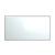 Self adhesive rectangular pocket for card size 105x55mm, open long edge, pack of 100 - view 3