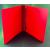 A4 Portrait Red Polypropylene Ring Binder 25mm capacity 4 D ring - view 1