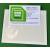 Self adhesive rectangular pocket for card size 75x100mm, open long edge, pack of 100 - view 2